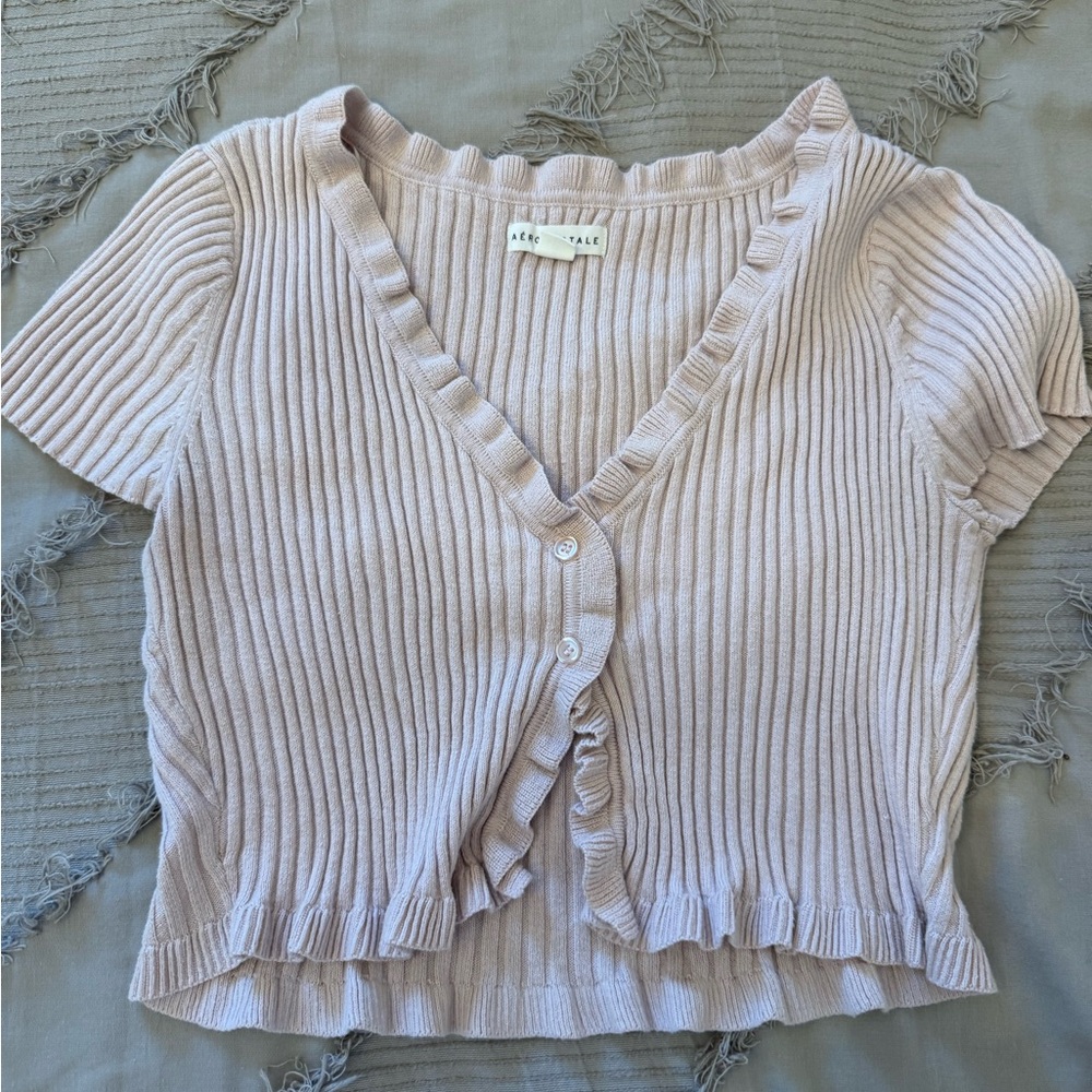 Aeropostale Cropped Cardigan